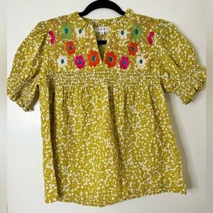 THML top 100% yellow/green